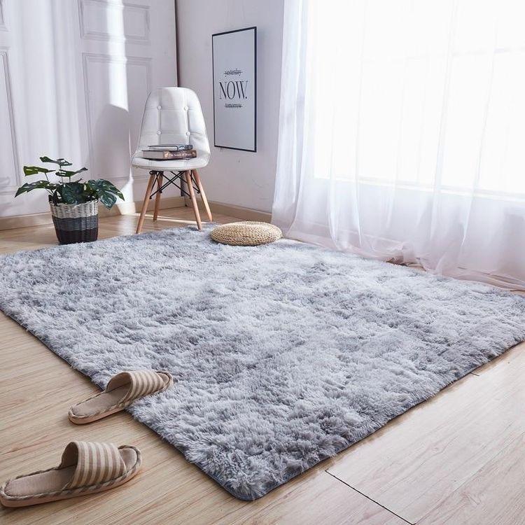 Fluffy & Shaggy Rectangular Rich Shaggy Fur Area Rug WoollyFluff
