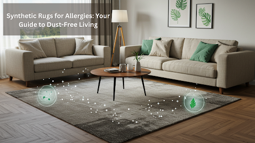 synthetic rugs for allergies