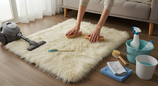 How to Clean Faux Fur Rugs at Home Using Simple Tools