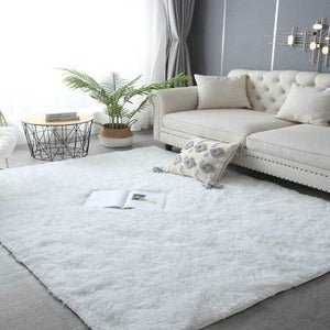 Plain Shaggy Fur Area Rug - Fluffy & Shaggy