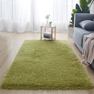 Fluffy & Shaggy Rectangular Homely Shaggy Fur Area Rug